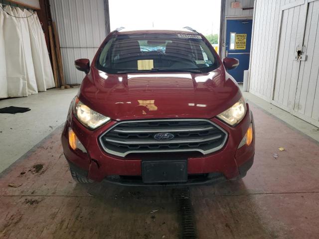  FORD ECOSPORT 2018 Red