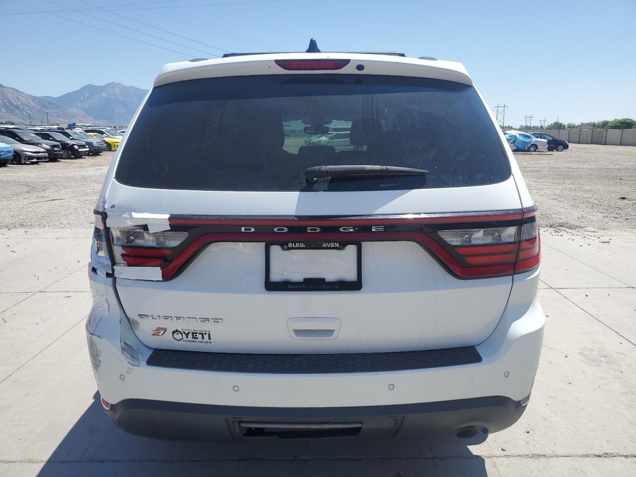 2019 Dodge Durango Sxt VIN: 1C4RDJAG2KC536849 Lot: 62097815