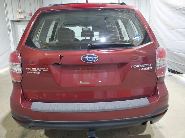  SUBARU FORESTER 2016 Czerwony