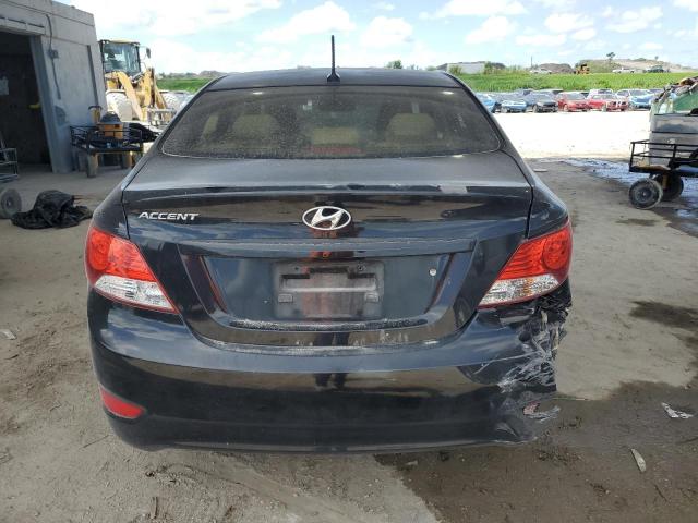  HYUNDAI ACCENT 2013 Czarny