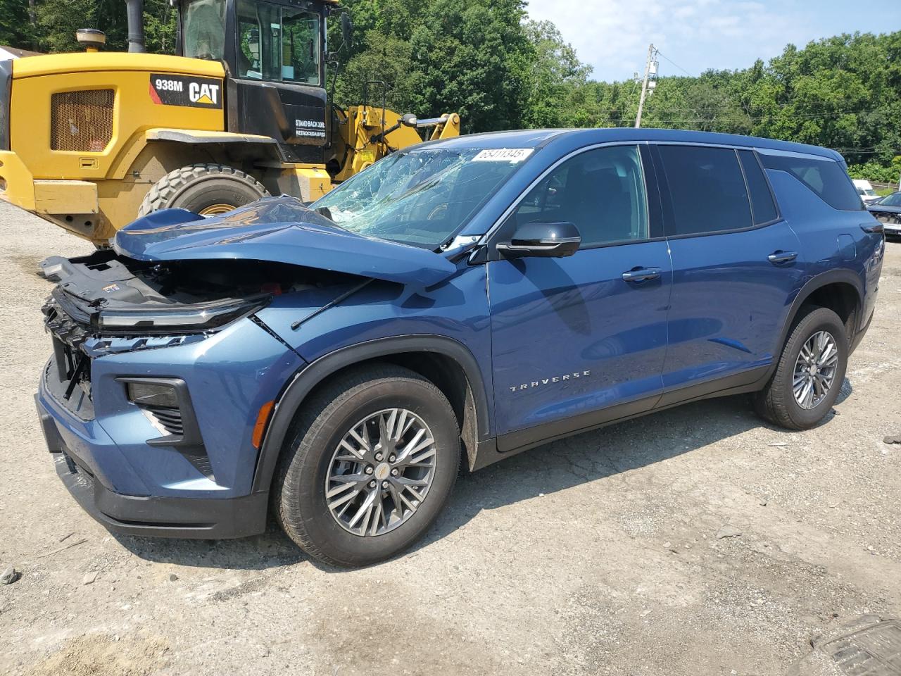 2024 Chevrolet Traverse Ls blue null gas 1GNEREKS4RJ197129 photo #1