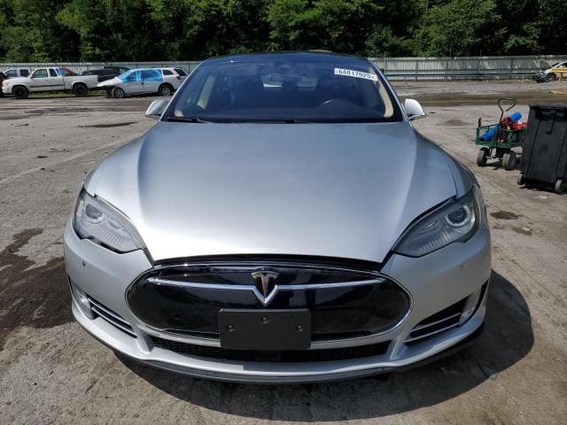  TESLA MODEL S 2014 Silver