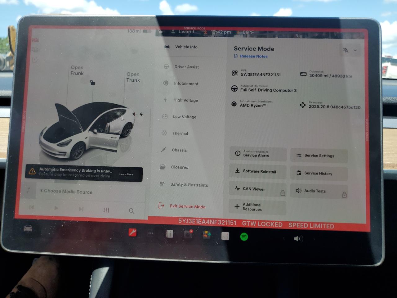 5yj3e1ea4nf321151 5YJ3E1EA4NF321151 2022 Tesla Model 3
