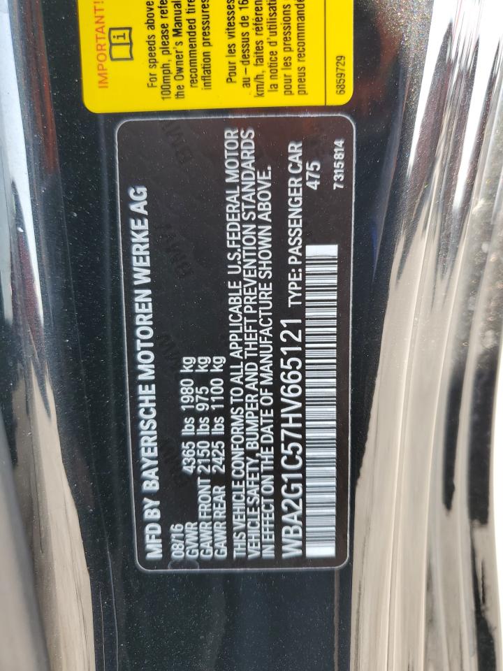 wba2g1c57hv665121 WBA2G1C57HV665121 2017 BMW M240I
