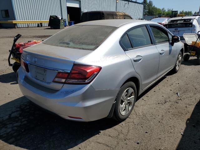 Sedans HONDA CIVIC 2013 Srebrny