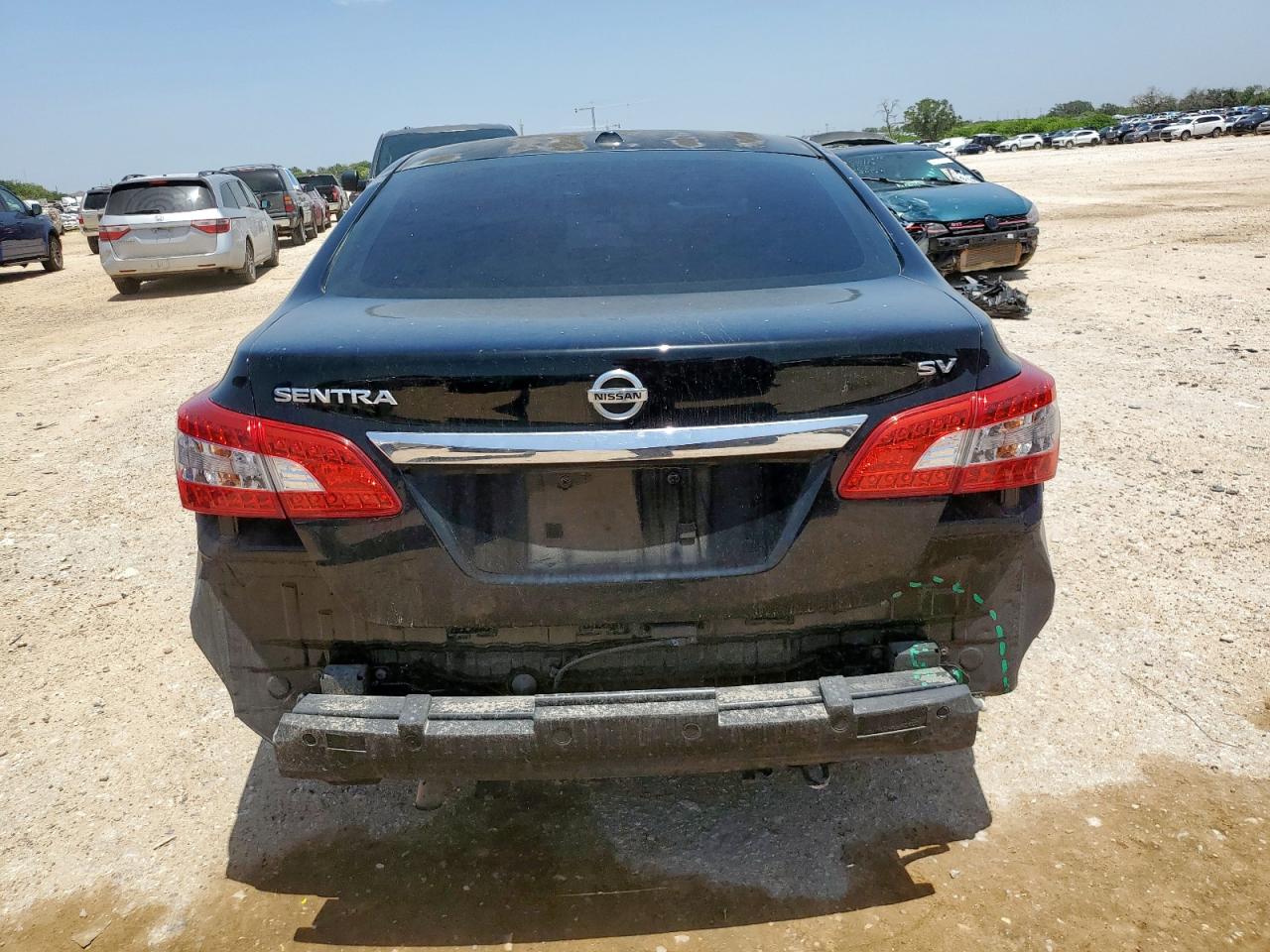 2015 Nissan Sentra S VIN: 3N1AB7AP9FY257615 Lot: 65006915