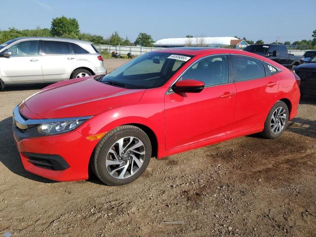  HONDA CIVIC 2017 Red