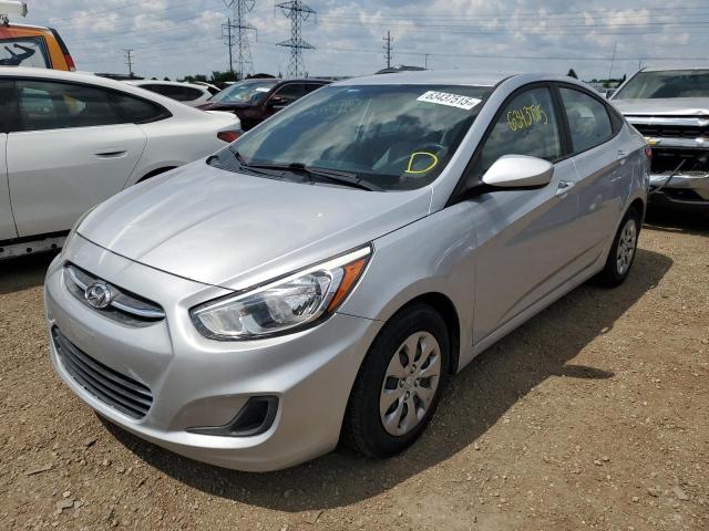  HYUNDAI ACCENT 2017 Серебристый