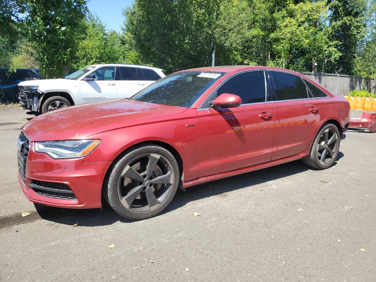 2013 Audi A6 Prestige brown null gas WAUHGAFC3DN044232 photo #1