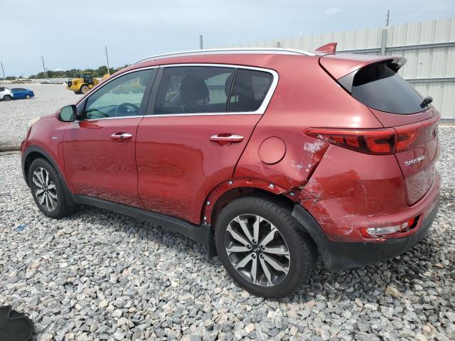  KIA SPORTAGE 2017 Красный