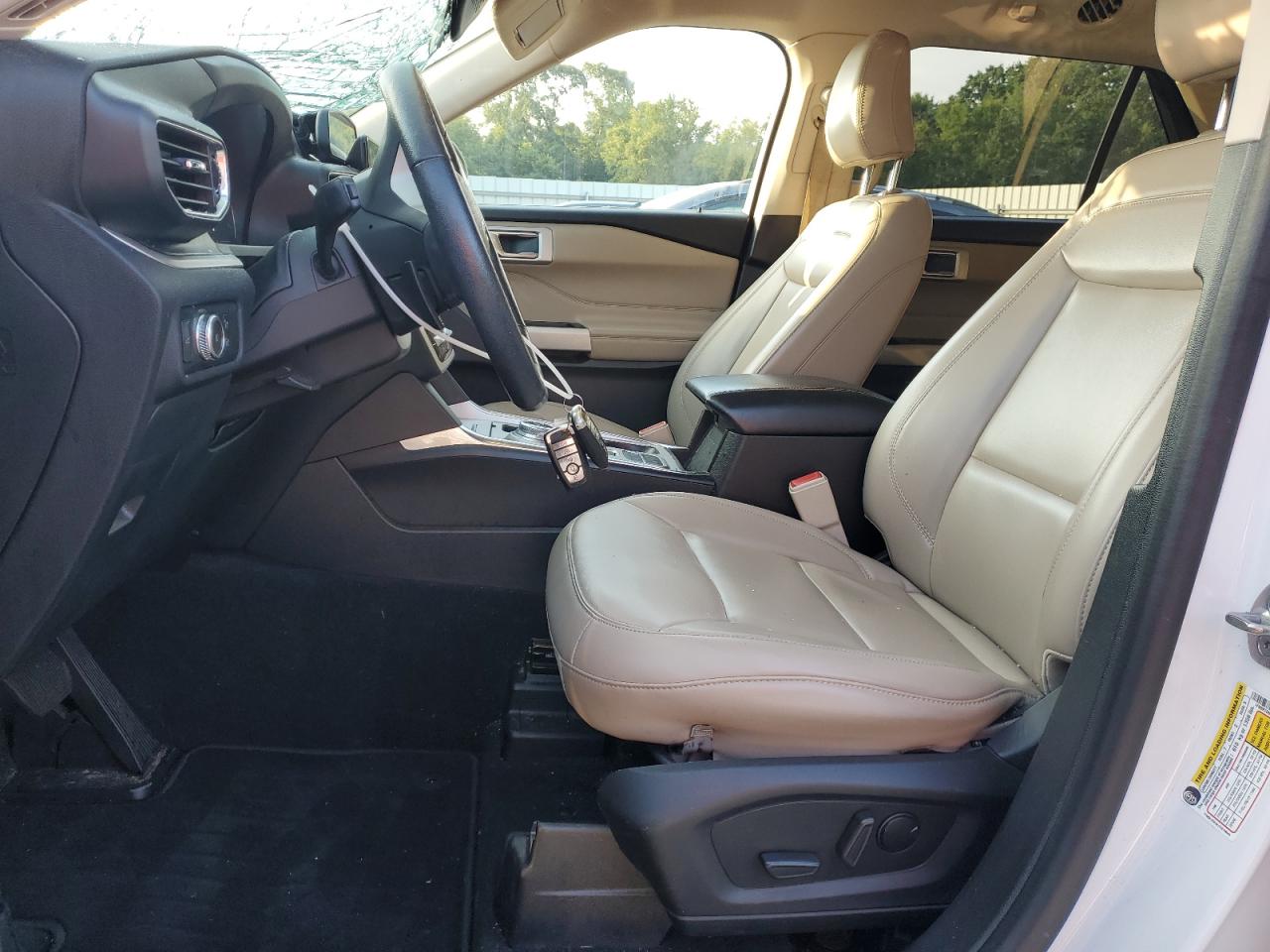 2021 Ford Explorer Xlt VIN: 1FMSK7DH3MGA91821 Lot: 62672635