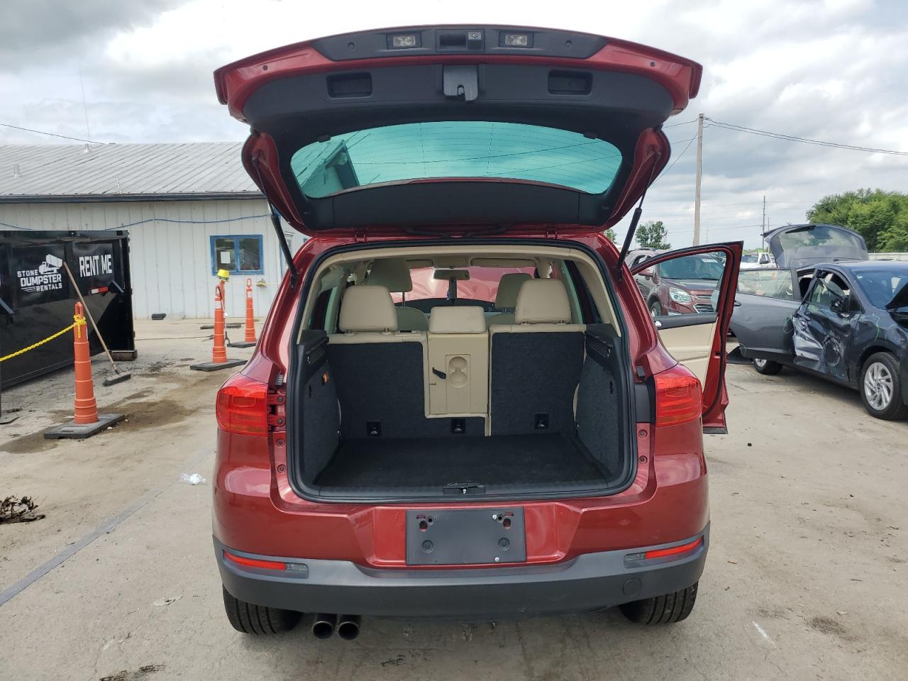 2014 Volkswagen Tiguan S VIN: WVGBV3AX9EW105059 Lot: 64564555