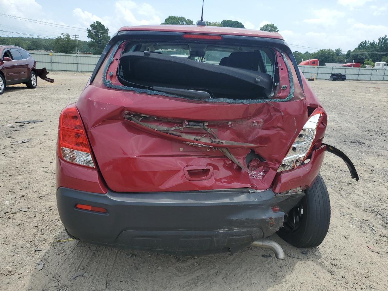 2015 Chevrolet Trax Ls VIN: KL7CJKSB8FB096913 Lot: 65389715