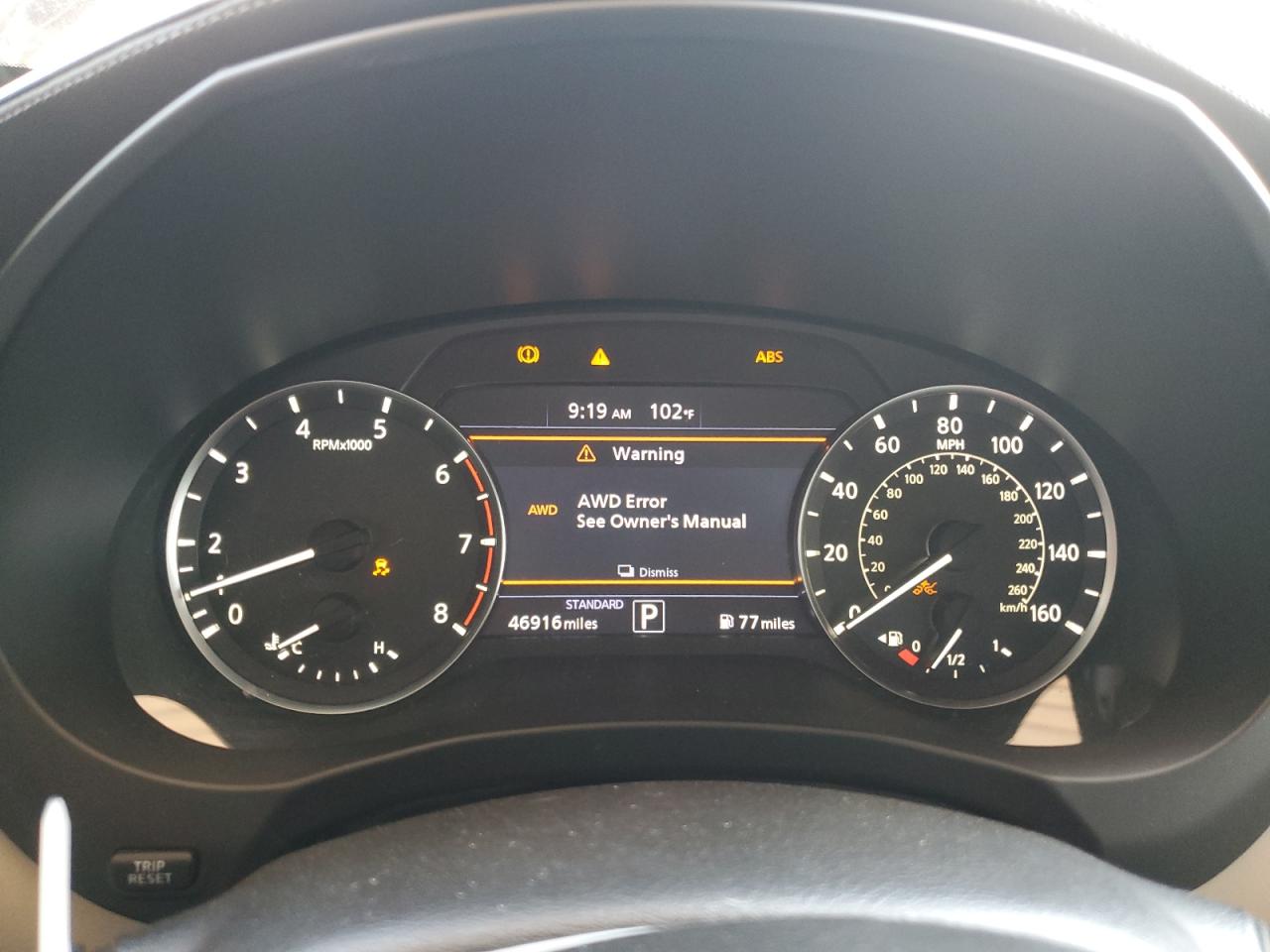 2019 Infiniti Qx50 Essential VIN: 3PCAJ5M31KF119067 Lot: 62840125