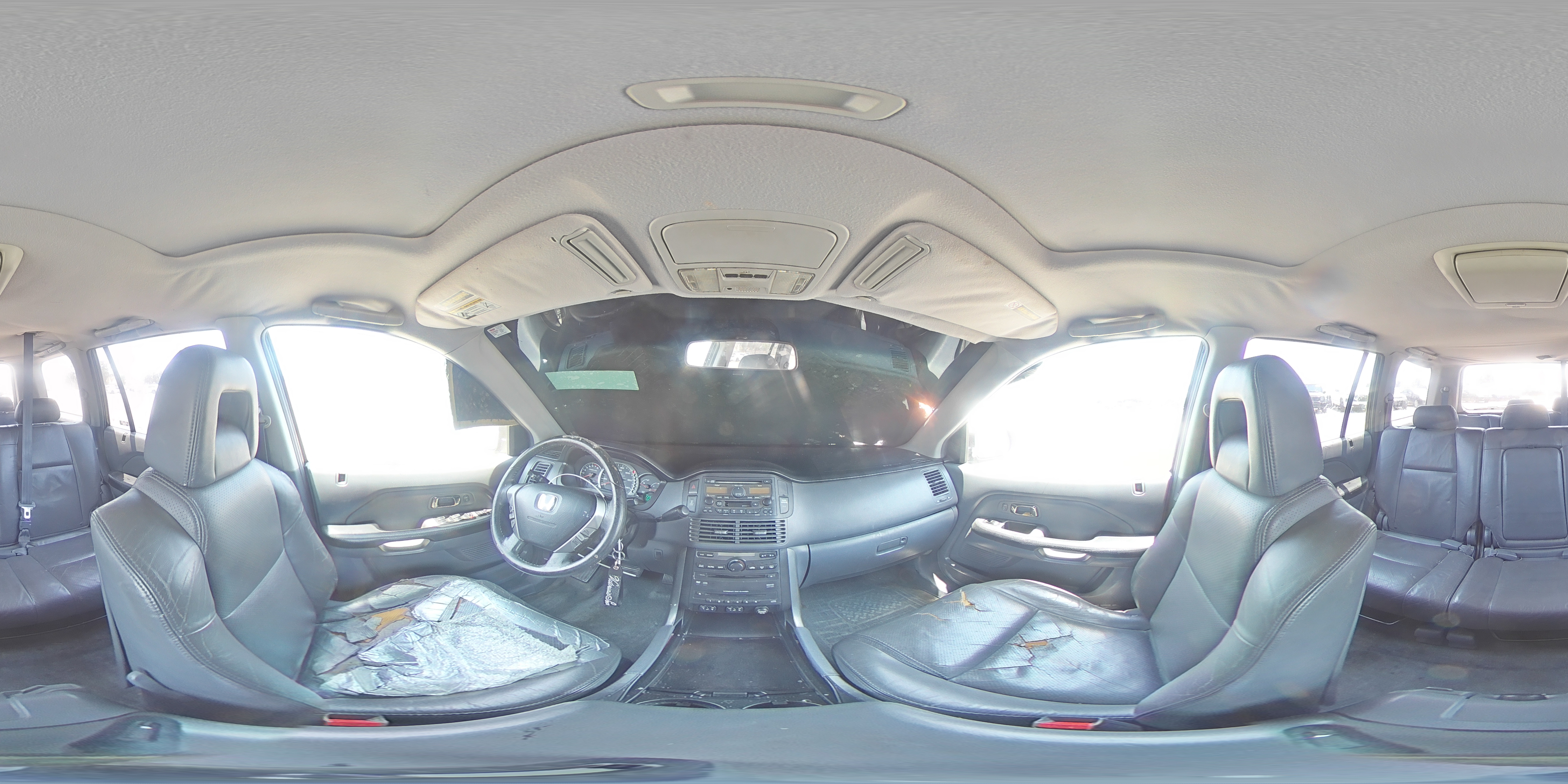 2005 Honda Pilot Exl VIN: 2HKYF18645H515416 Lot: 64810405
