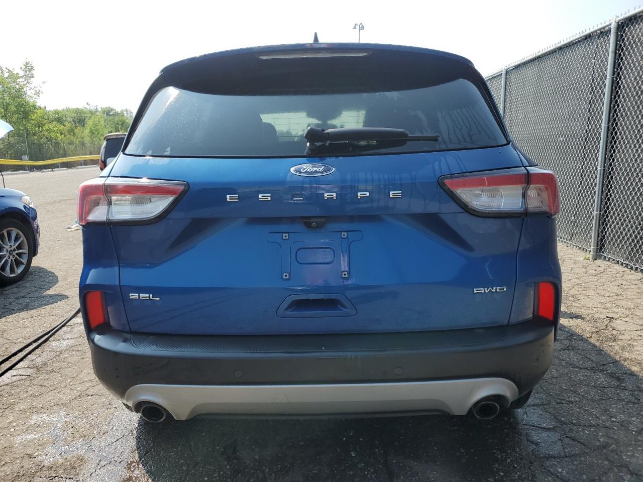 2022 Ford Escape Sel VIN: 1FMCU9H60NUA72665 Lot: 64700565