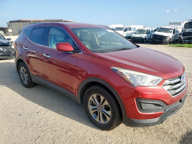 Parquets HYUNDAI SANTA FE 2016 Bordowy