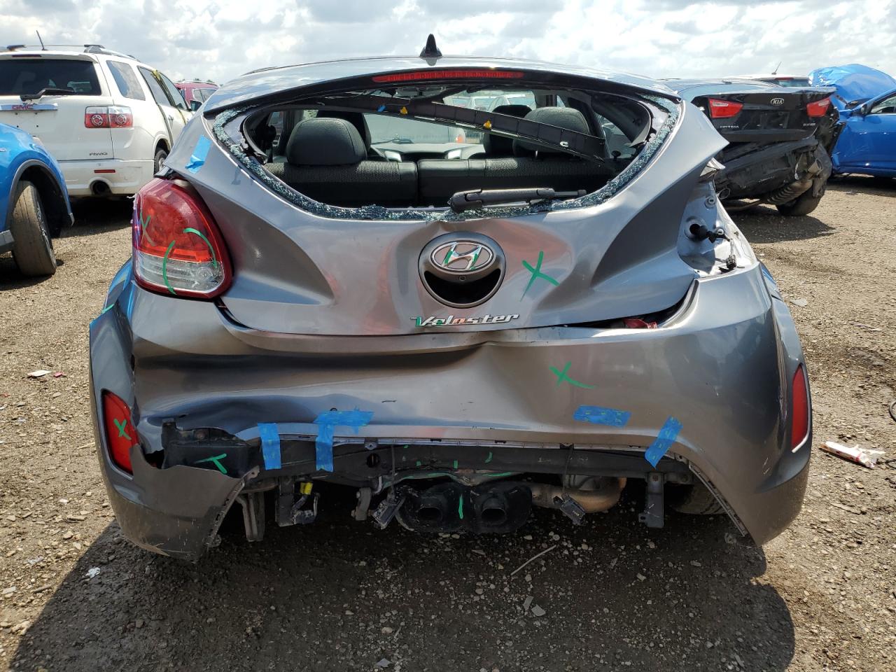 2012 Hyundai Veloster VIN: KMHTC6AD5CU031097 Lot: 63644065