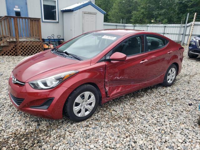 Седаны HYUNDAI ELANTRA 2016 Красный