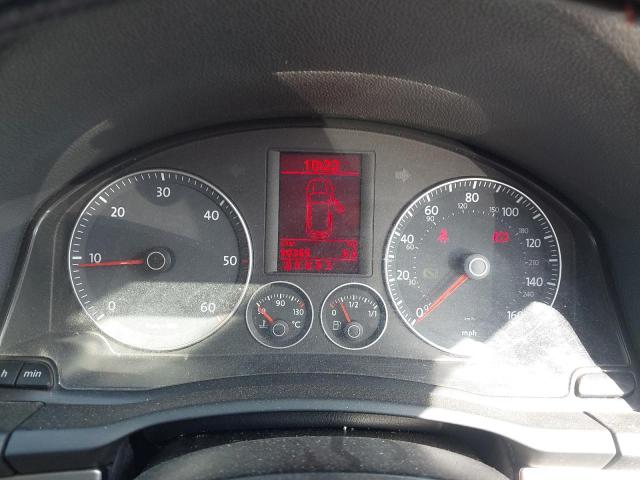 2009 VOLKSWAGEN GOLF MATCH