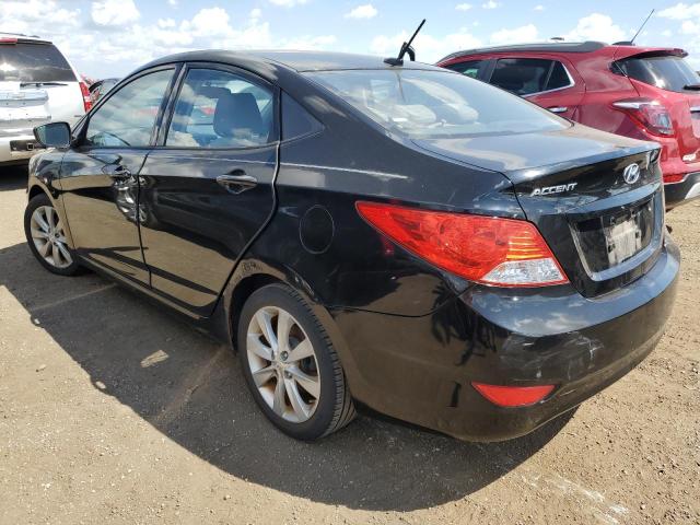  HYUNDAI ACCENT 2012 Czarny