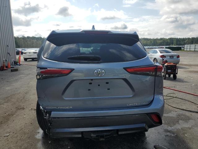  TOYOTA HIGHLANDER 2022 Blue
