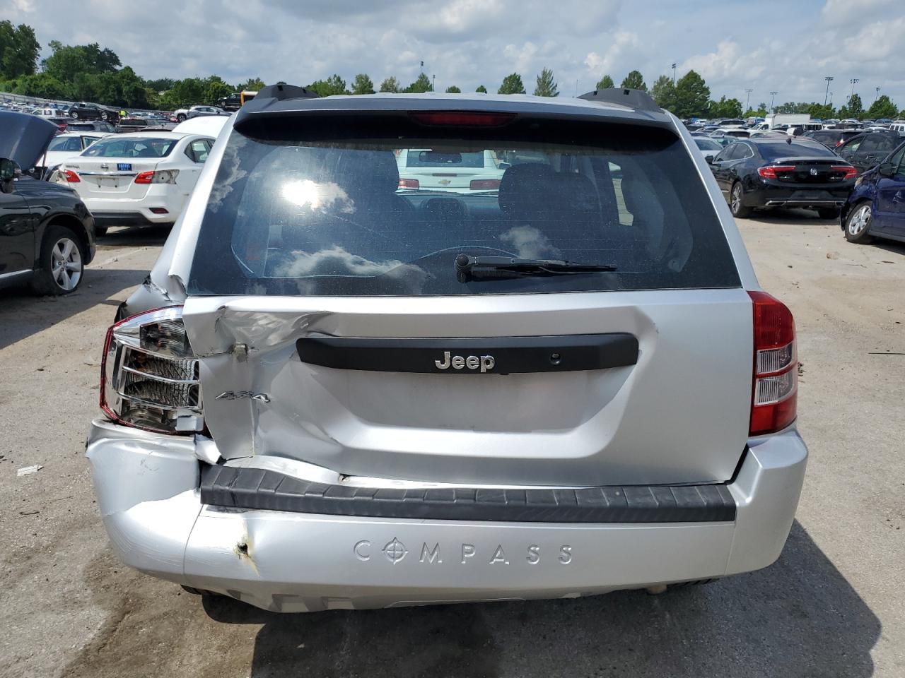 2010 Jeep Compass Sport VIN: 1J4NF4FB4AD656680 Lot: 64744405