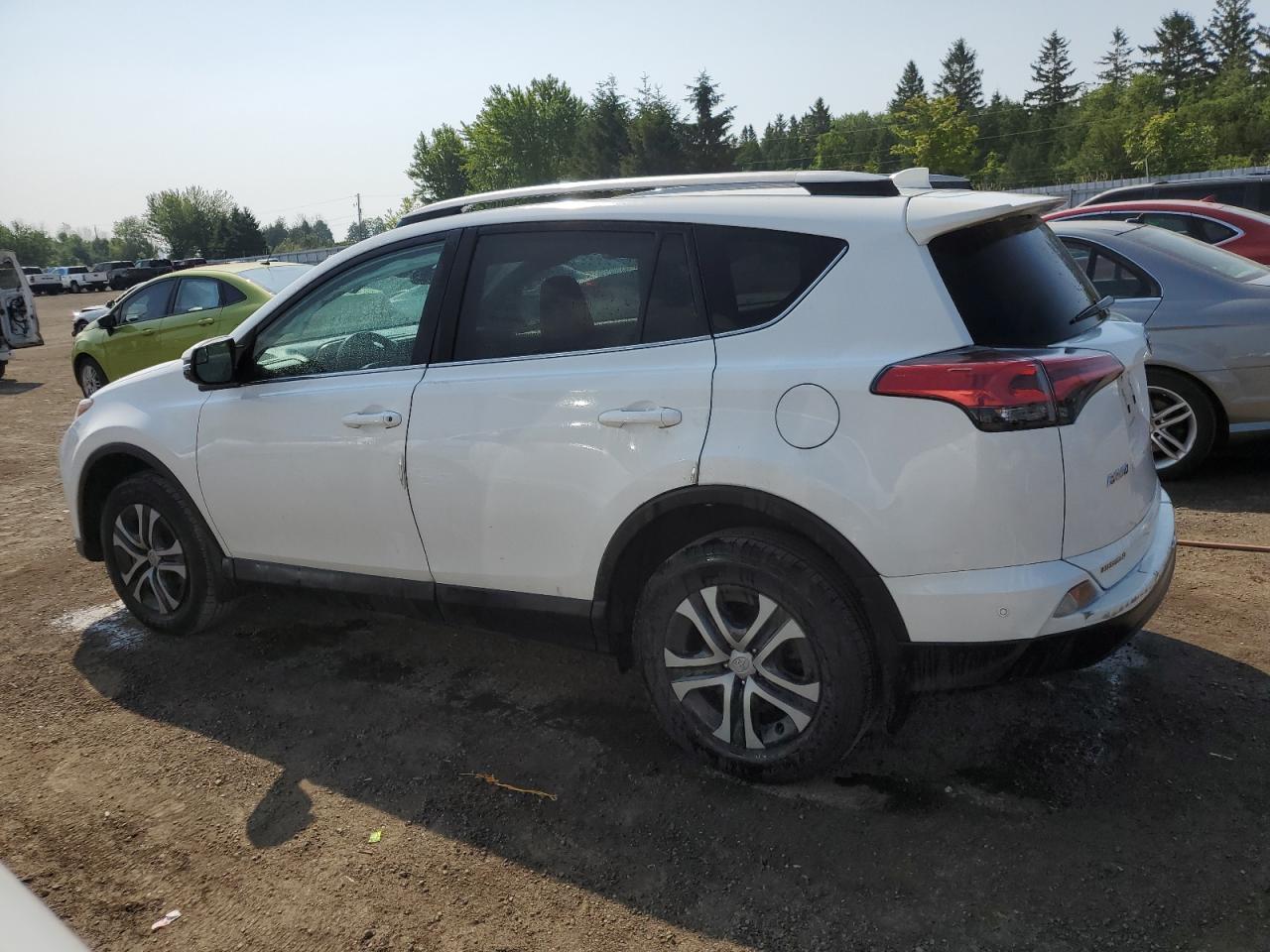 2017 Toyota Rav4 Le white null gas 2T3ZFREV0HW398588 photo #3