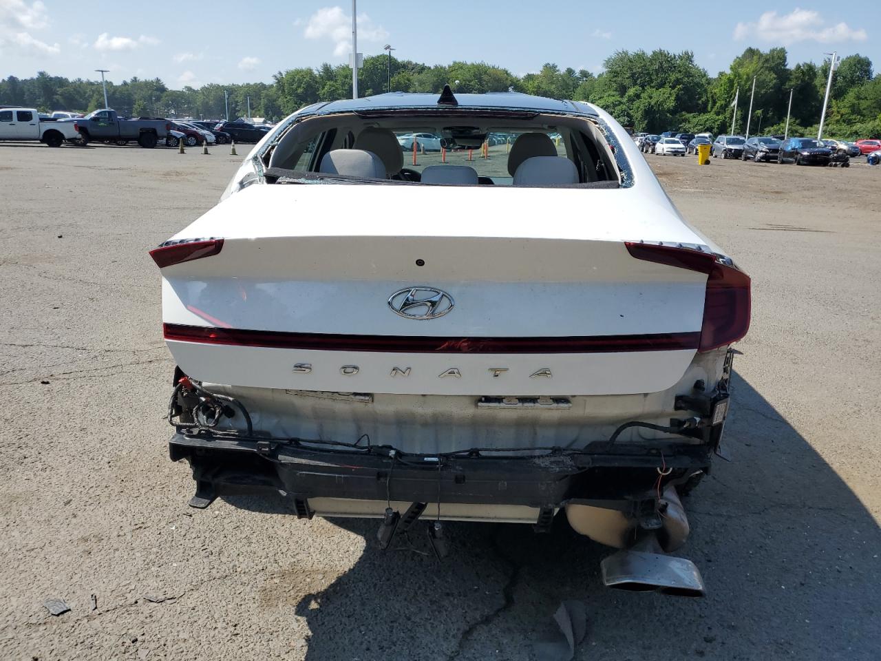 2021 Hyundai Sonata Sel VIN: KMHL14JA4MA160466 Lot: 66268855