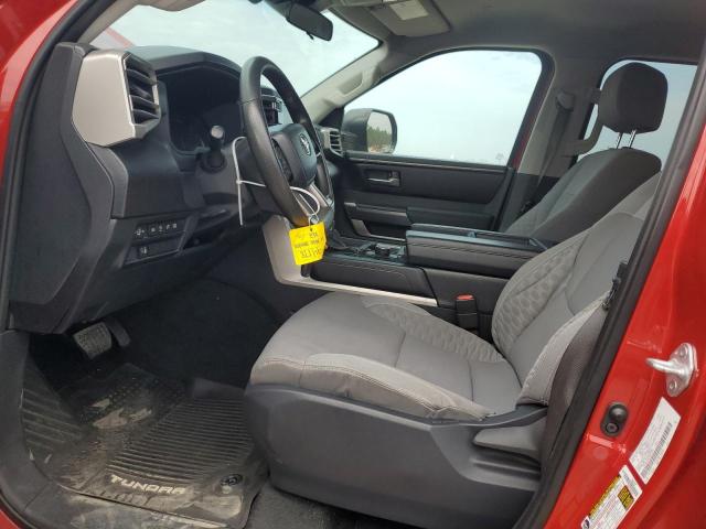  TOYOTA TUNDRA 2022 Czerwony