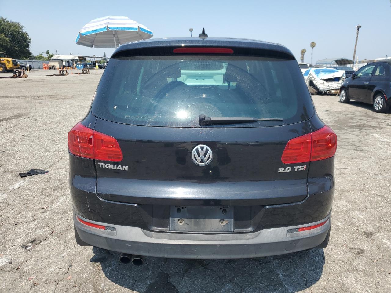 2014 Volkswagen Tiguan S VIN: WVGAV3AX6EW598937 Lot: 64850365