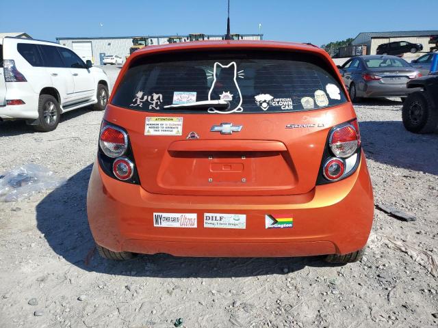 Hatchbacks CHEVROLET SONIC 2012 Pomarańczowy