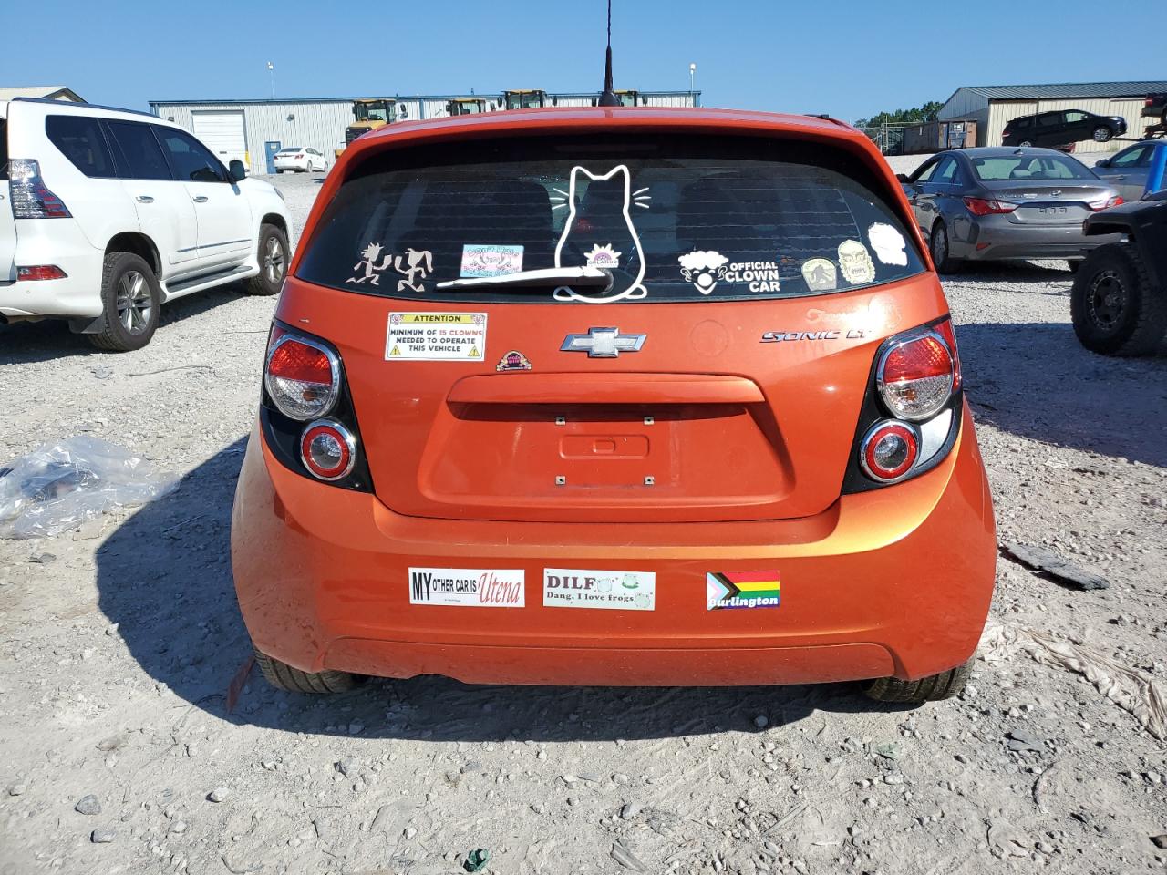 2012 Chevrolet Sonic Lt VIN: 1G1JC6SHXC4107449 Lot: 64851075