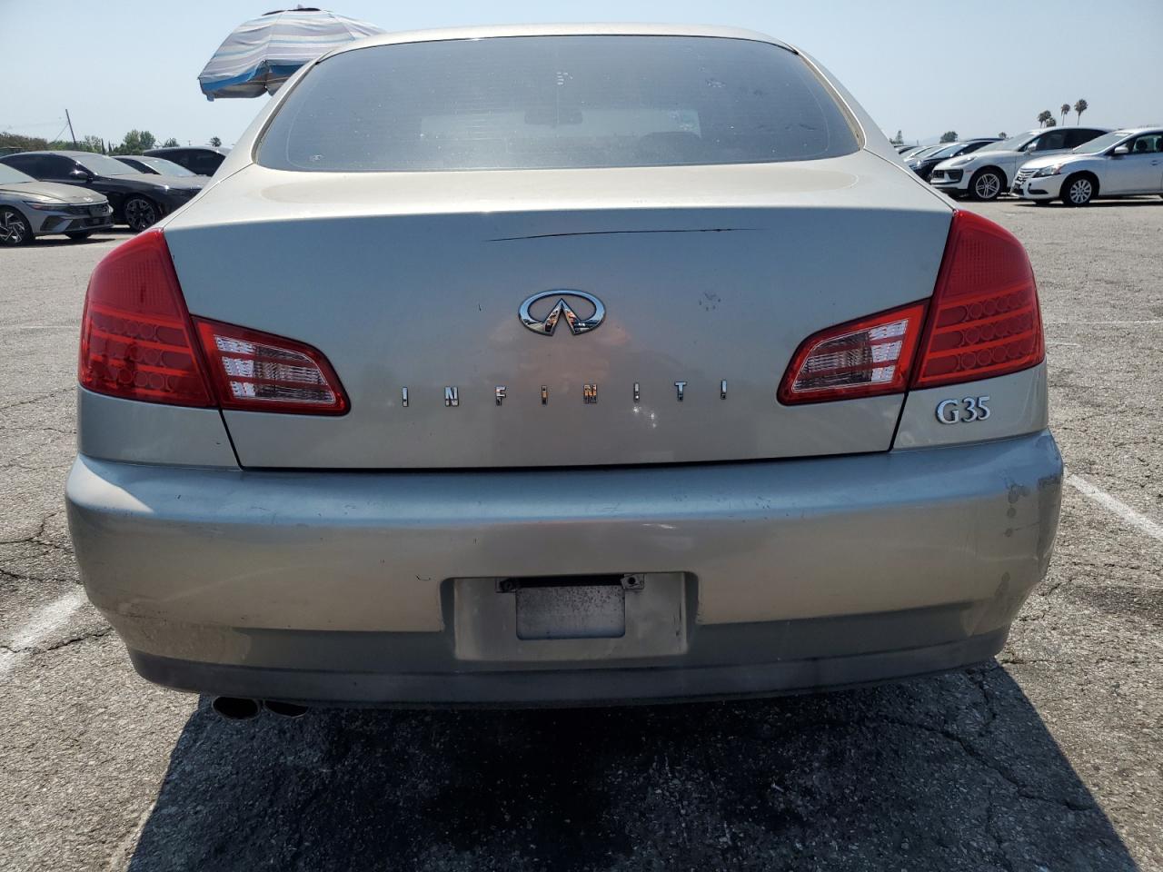 2004 Infiniti G35 VIN: JNKCV51E34M109782 Lot: 64806605