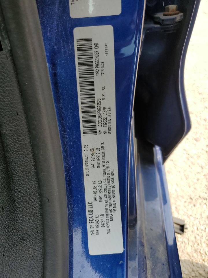 2015 Chrysler 200 S VIN: 1C3CCCBG7FN673576 Lot: 63762455