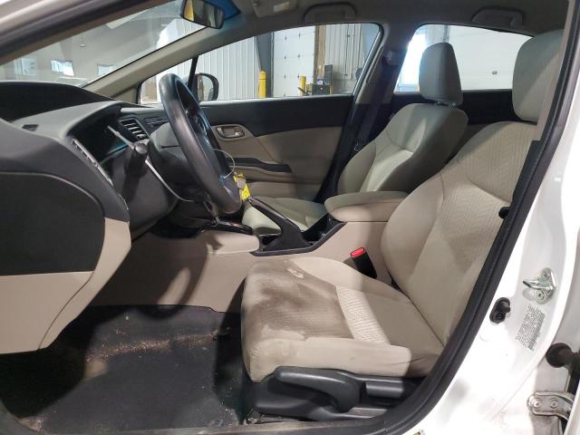  HONDA CIVIC 2015 White