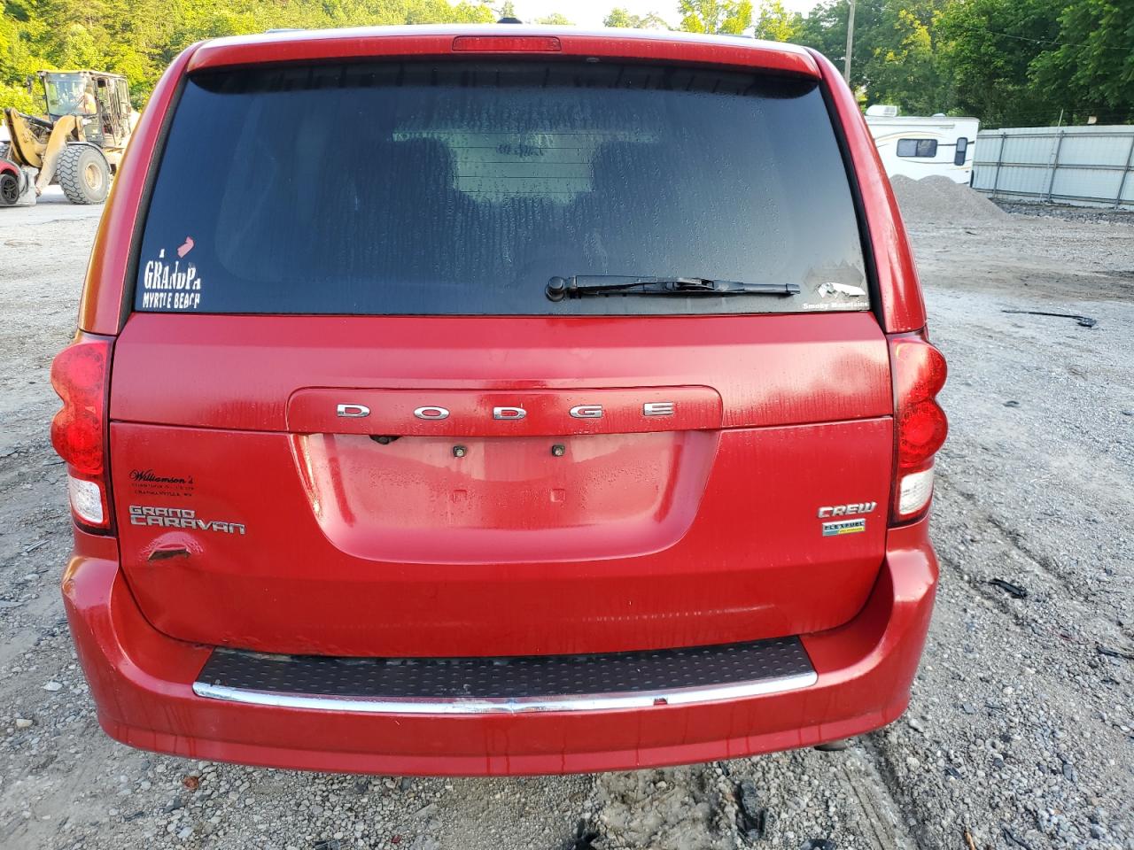 2013 Dodge Grand Caravan Crew VIN: 2C4RDGDG2DR608349 Lot: 63229305