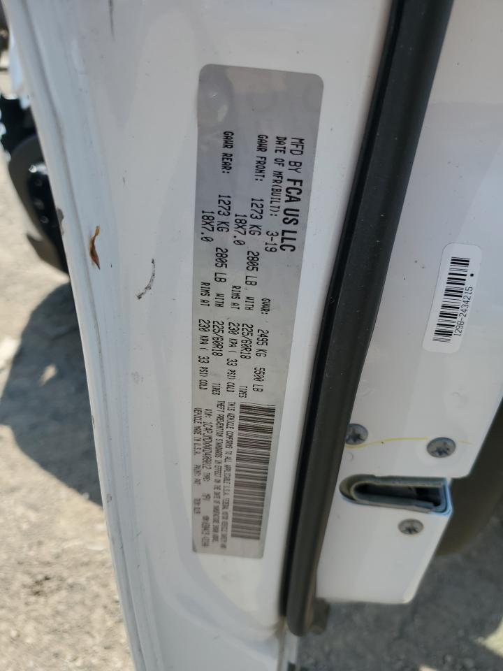 2019 Jeep Cherokee Limited VIN: 1C4PJMDXXKD408012 Lot: 62991405