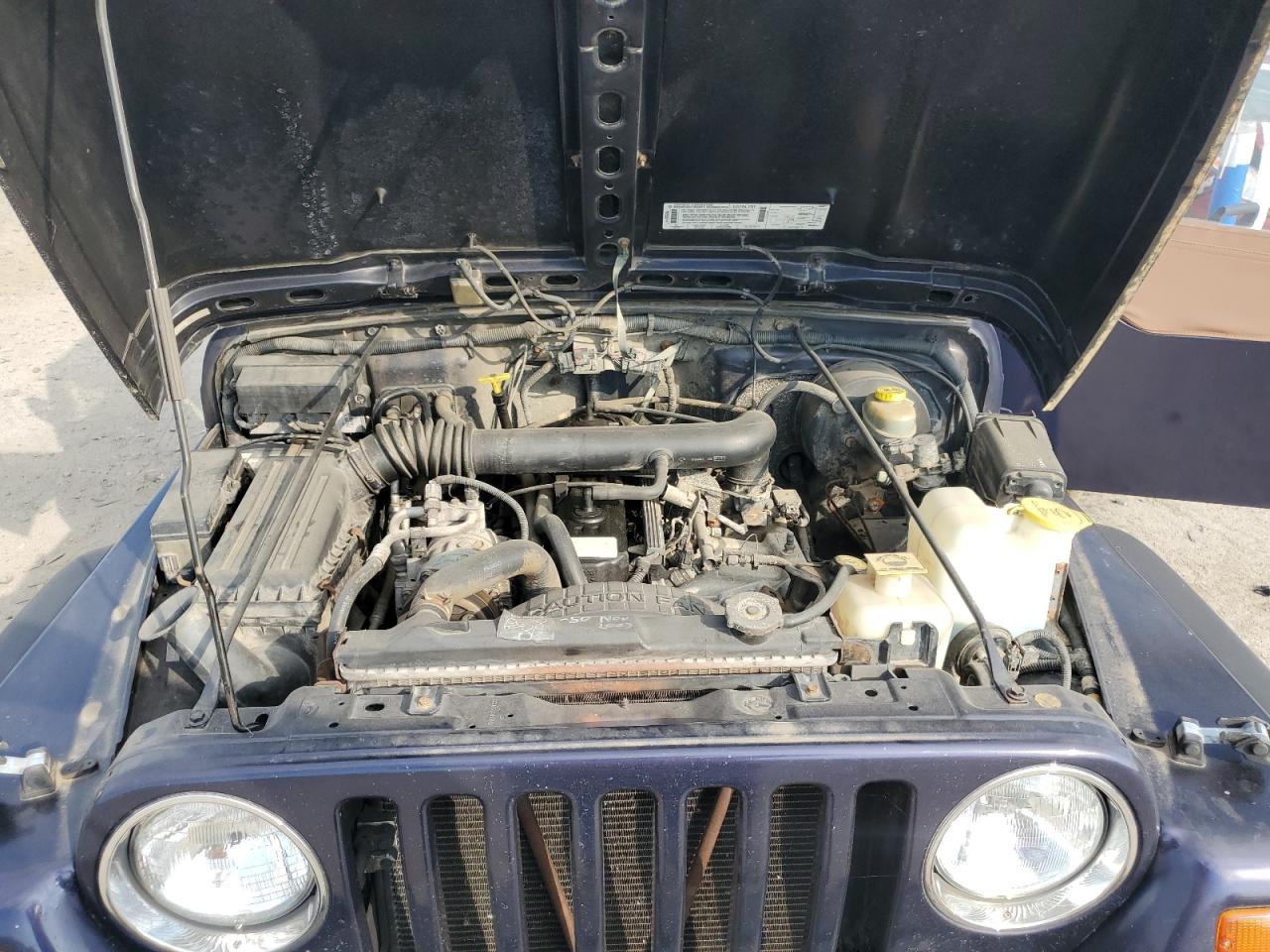 1998 Jeep Wrangler / Tj Sport VIN: 1J4FY19S8WP729743 Lot: 63082265