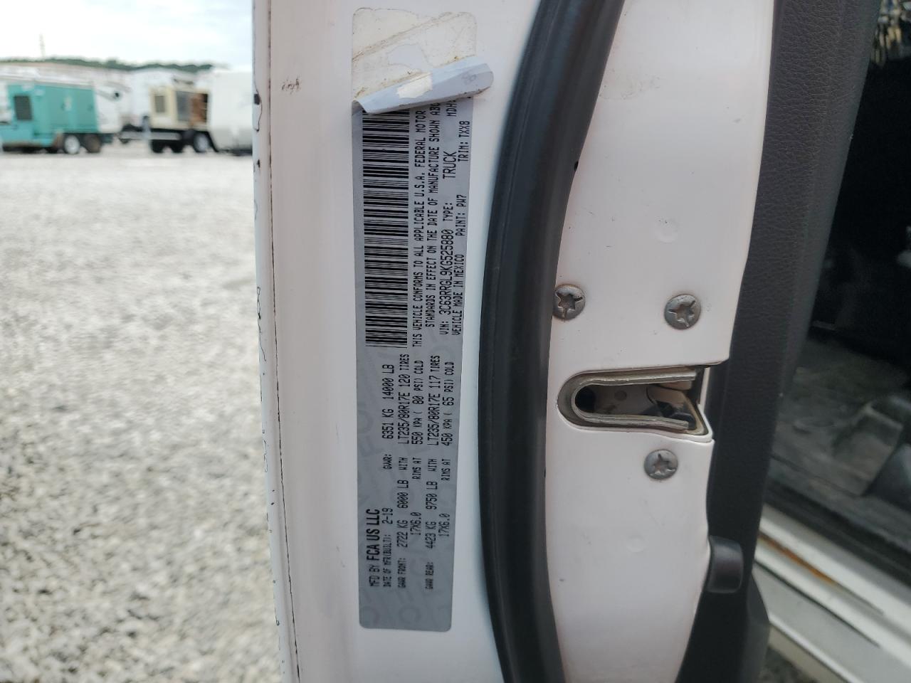 3c63rrgl9kg525880 3C63RRGL9KG525880 2019 Ram 3500 Tradesman