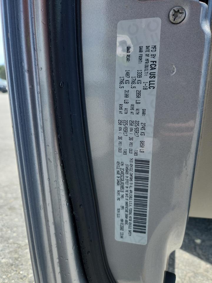 2018 Dodge Grand Caravan Sxt VIN: 2C4RDGCG8JR208518 Lot: 64384835