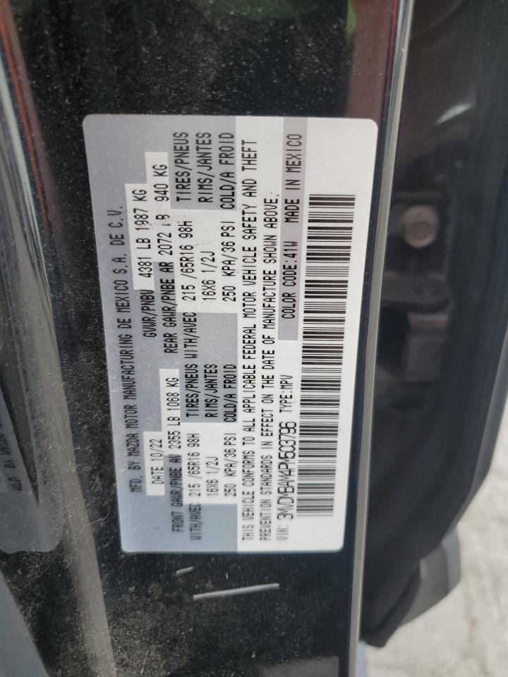 2023 Mazda Cx-30 VIN: 3MVDMBAM4PM503796 Lot: 64449205
