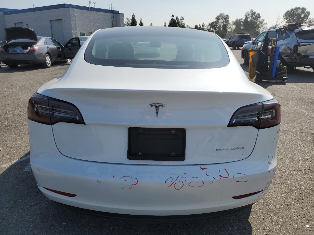 2022 Tesla Model 3 VIN: 5YJ3E1EB4NF346317 Lot: 64826575