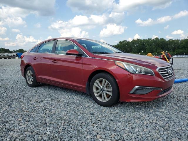  HYUNDAI SONATA 2015 Czerwony