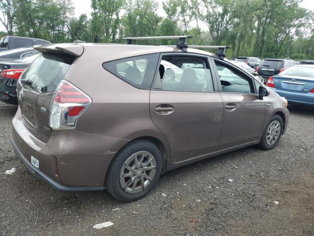  TOYOTA PRIUS 2016 Brown