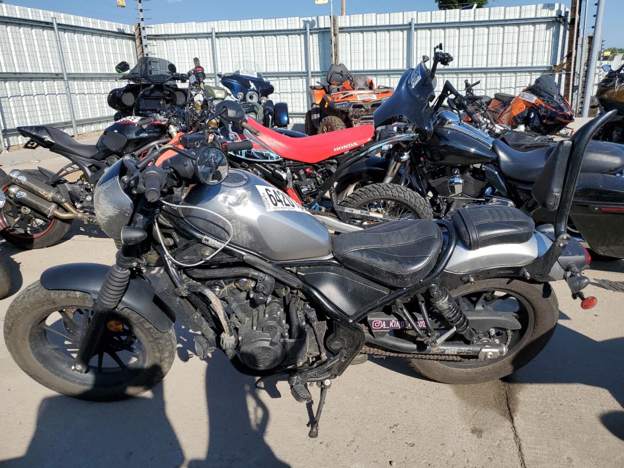 2022 Honda Cmx500 A2 silver null gas MLHPC5649N5100487 photo #4