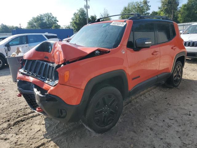  JEEP RENEGADE 2018 Оранжевый