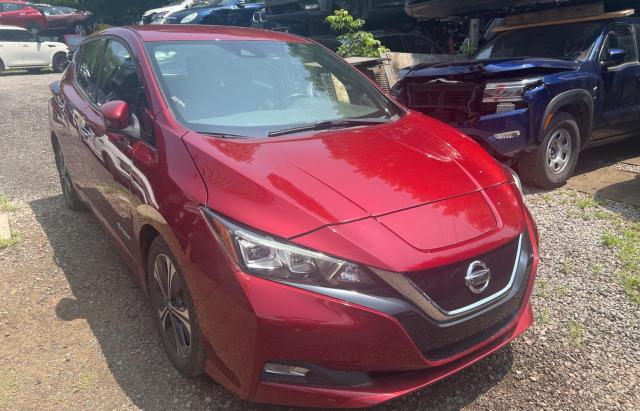  NISSAN LEAF 2018 Red