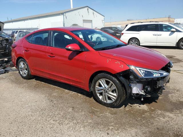  HYUNDAI ELANTRA 2020 Red