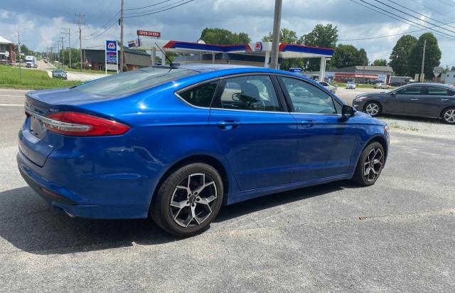 Sedans FORD FUSION 2017 Granatowy